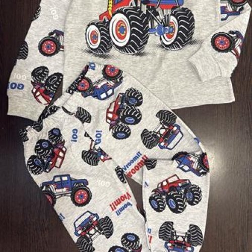 Пижама Baby Boom (6-9) BB6 grey (деми) Baby Boom BB6 grey