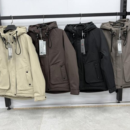 Куртка Yafeier (44-52) 2677 d.beige (деми) Yafeier 2677 d.beige