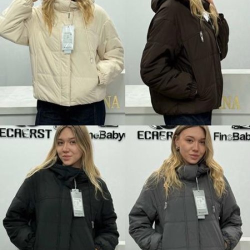 Куртка Yafeier (S-2XL) 6626 beige (деми) Yafeier 6626 beige