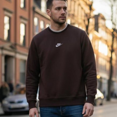 Свитер Delviago (46-54) DL601 brown (деми) Delviago DL601 brown