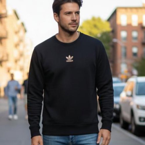 Свитер Delviago (46-54) DL614 black (деми) Delviago DL614 black
