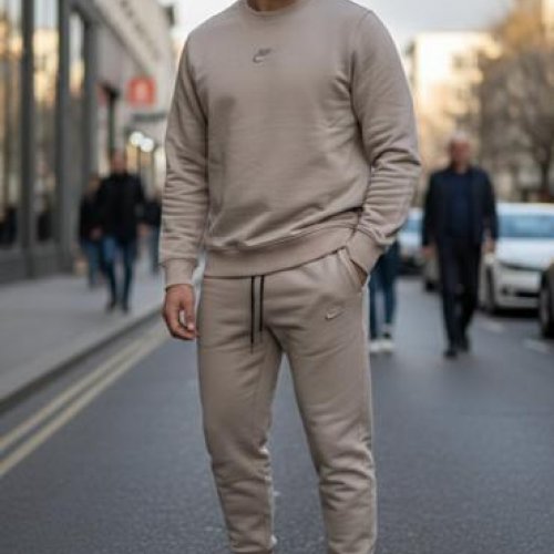 Костюм спорт Delviago (46-54) DL663 beige (деми) Delviago DL663 beige