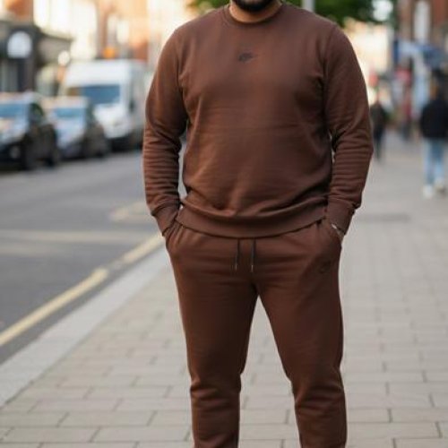 Костюм спорт Delviago (54-62) DL669 brown (деми) Delviago DL669 brown