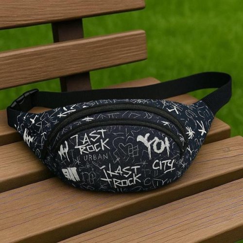 Бананка Candy bags (34*14) CB251 black (деми) Candy bags CB251 black