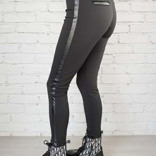 Лосины Sport style (XL-4XL) 50146 black (деми) Sport style 50146 black