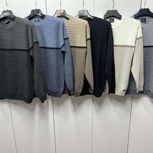 Свитер Navas (L-2XL) NV1036 l.blue (деми) Navas NV1036 l.blue