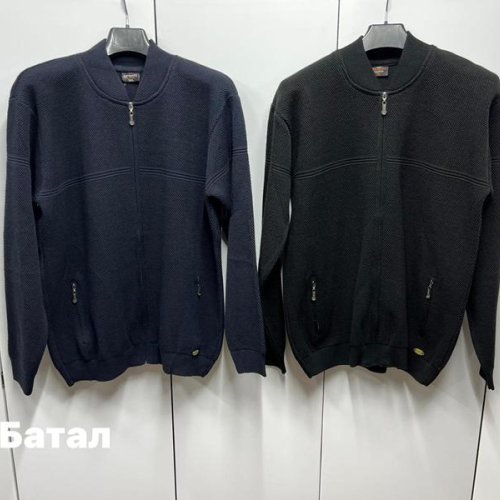 Кофта Navas (3XL-5XL) NV1048 navy (деми) Navas NV1048 navy