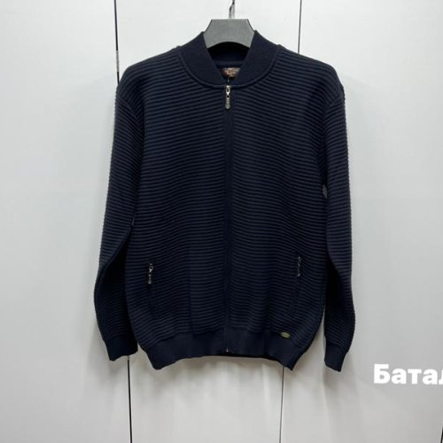 Кофта Navas (3XL-5XL) NV1050 navy (деми) Navas NV1050 navy