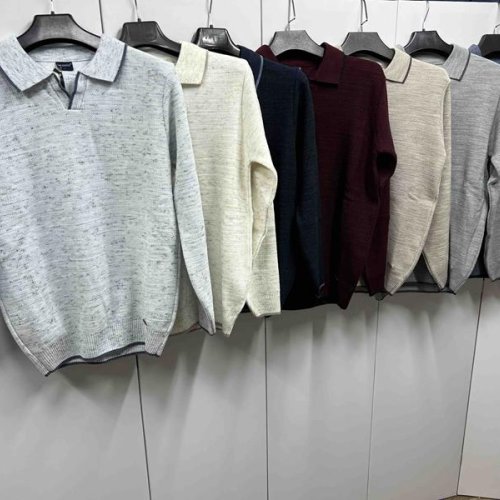 Свитер Navas (L-2XL) NV1057 l.grey (деми) Navas NV1057 l.grey