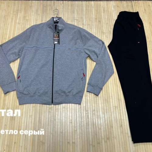 Костюм спорт Navas (3XL-6XL) NV1091 l.grey (деми) Navas NV1091 l.grey