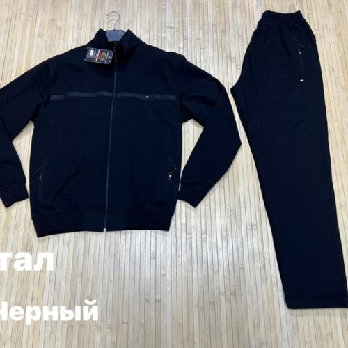 Костюм спорт Navas (3XL-6XL) NV1094 black (деми) Navas NV1094 black