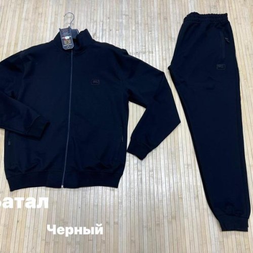 Костюм спорт Navas (3XL-6XL) NV1101 black (деми) Navas NV1101 black