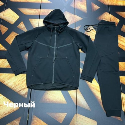 Костюм спорт Navas (L-4XL) NV1119 black (деми) Navas NV1119 black