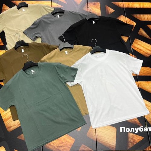 Футболка Navas (XL-5XL) NV1129 d.beige (лето) Navas NV1129 d.beige