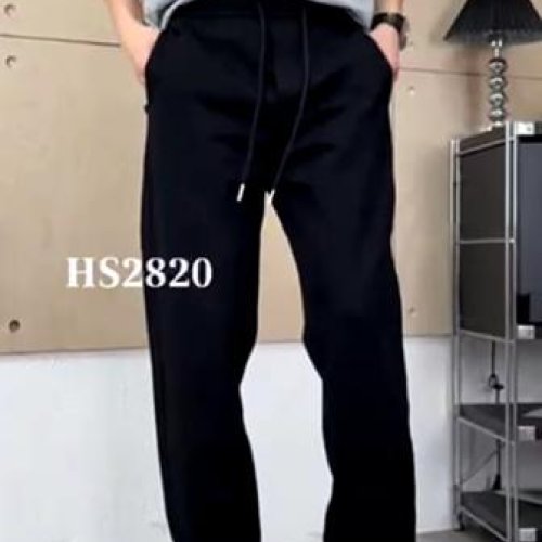 Штаны спорт F.T.H (31-36) HS2820 black (деми) F.T.H HS2820 black