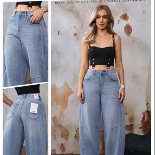 Джинсы Jeans Club (XS-XL) BG1561-4H l.blue (деми) Jeans Club BG1561-4H l.blue