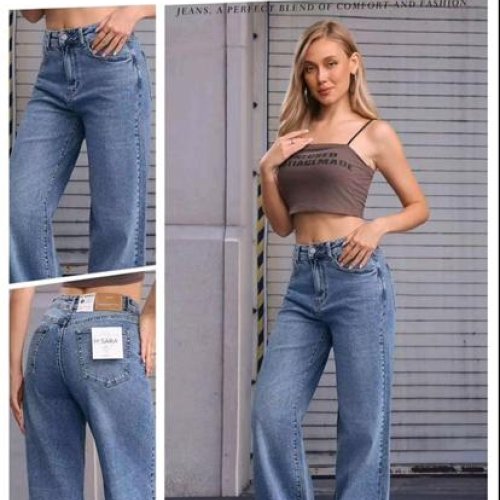 Джинсы Jeans Club (S-2XL) BQ2305H l.blue (деми) Jeans Club BQ2305H l.blue