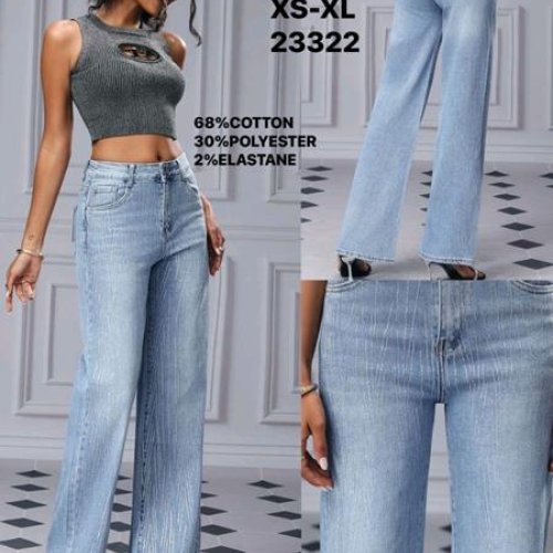 Джинсы Jeans Club (XS-XL) BQ2606 l.blue (деми) Jeans Club BQ2606 l.blue