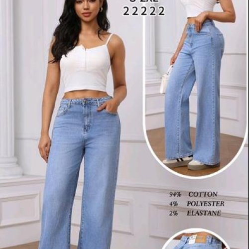 Джинсы Jeans Club (S-2XL) BQ2918-4B l.blue (деми) Jeans Club BQ2918-4B l.blue