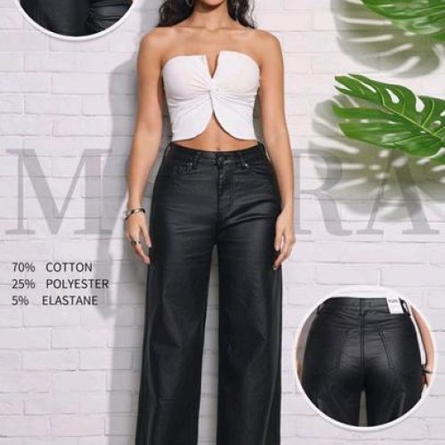 Штаны Jeans Club (S-2XL) BQ3579-13 black (деми) Jeans Club BQ3579-13 black