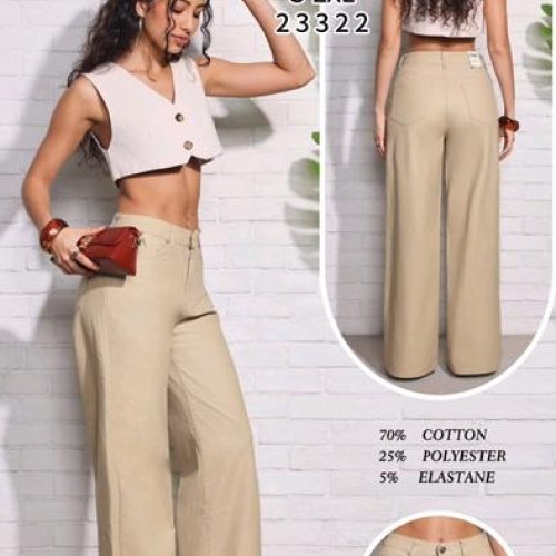 Штаны Jeans Club (S-2XL) BQ3579-29 beige (деми) Jeans Club BQ3579-29 beige