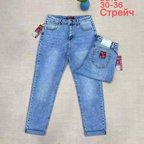 Джинсы Jeans Club (30-36) D213 l.blue (деми) Jeans Club D213 l.blue