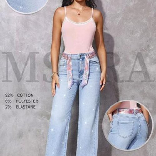 Джинсы Jeans Club (L-4XL) MQ217-4B l.blue (деми) Jeans Club MQ217-4B l.blue