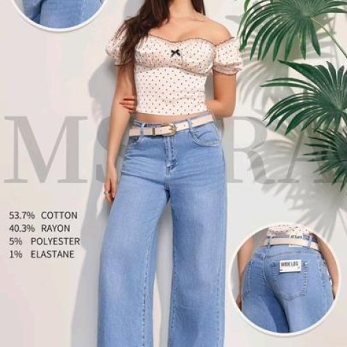 Джинсы Jeans Club (L-4XL) MQ521-4B l.blue (деми) Jeans Club MQ521-4B l.blue