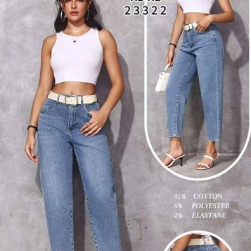 Джинсы Jeans Club (XS-XL) SK339H blue (деми) Jeans Club SK339H blue