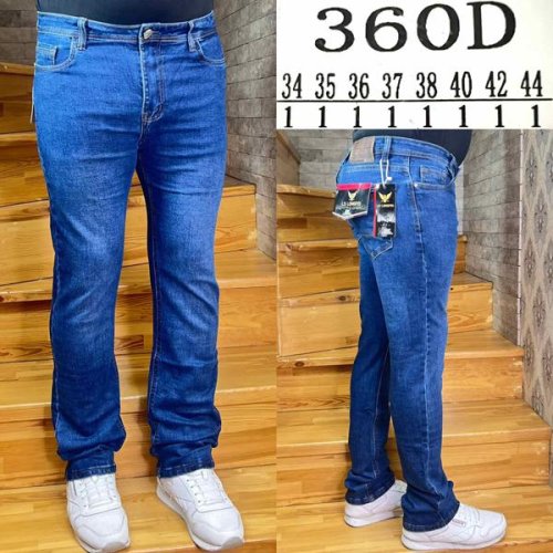 Джинсы God Baron (34-44) 360D blue (деми) God Baron 360D blue