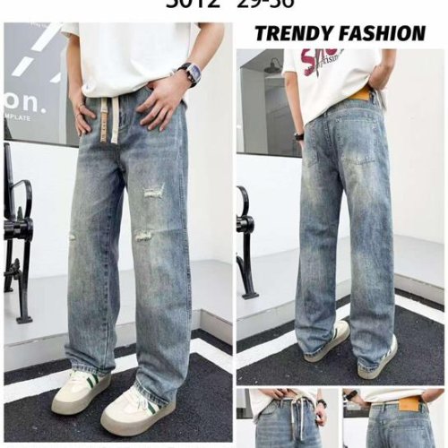 Джинсы God Baron (29-36) S012 l.blue (деми) God Baron S012 l.blue