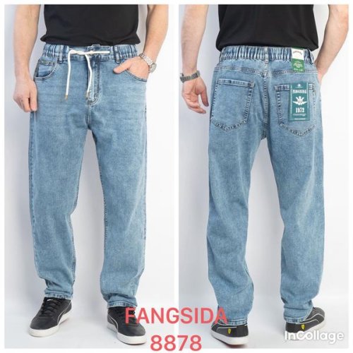 Джинсы God Baron (32-42) 8878 l.blue (деми) God Baron 8878 l.blue