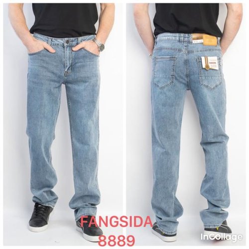 Джинсы God Baron (30-38) 8889 l.blue (деми) God Baron 8889 l.blue