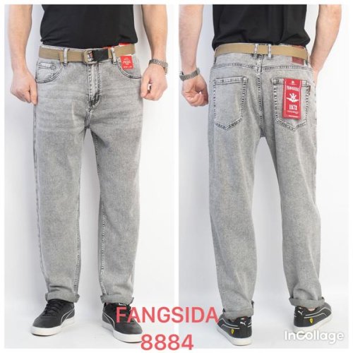 Джинсы God Baron (32-38) 8884 l.grey (деми) God Baron 8884 l.grey