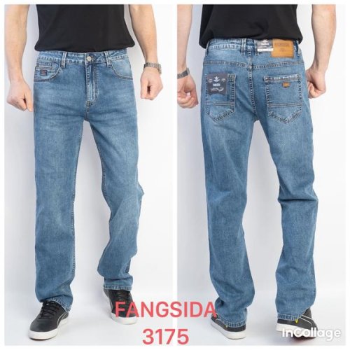 Джинсы God Baron (34-42) 3175 l.blue (деми) God Baron 3175 l.blue