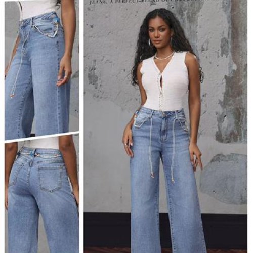 Джинсы Miss Kurry (L-5XL) MQ332H l.blue (деми) Miss Kurry MQ332H l.blue