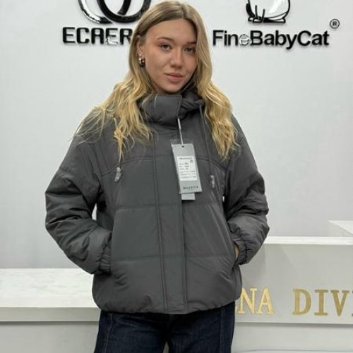 Куртка Orange Chinese (S-2XL) 6626 grey (деми) Orange Chinese 6626 grey