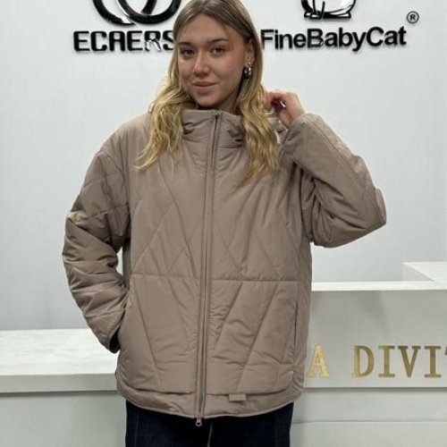 Куртка Orange Chinese (XL-5XL) 6659 nude (деми) Orange Chinese 6659 nude