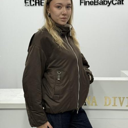 Куртка Orange Chinese (S-2XL) 6627 chocolate (деми) Orange Chinese 6627 chocolate