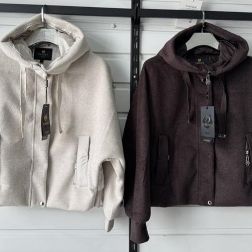 Куртка Orange Chinese (S-XL) 26-002 milk (деми) Orange Chinese 26-002 milk