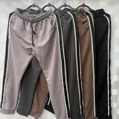 Штаны спорт Shon (44-52) S2475 d.grey (деми) Shon S2475 d.grey