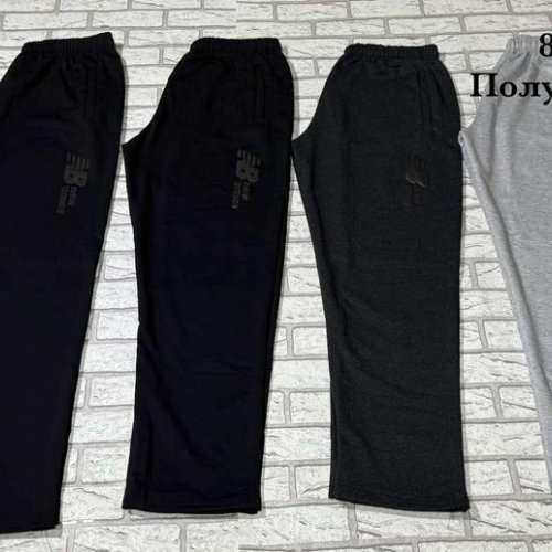 Штаны спорт Shon (50-58) S2484 d.grey (деми) Shon S2484 d.grey