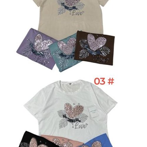 Футболка Katty (52-56) 03 mix (лето) Katty 03 mix