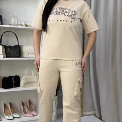 Костюм Katty (M-XL) 104-2 beige (лето) Katty 104-2 beige