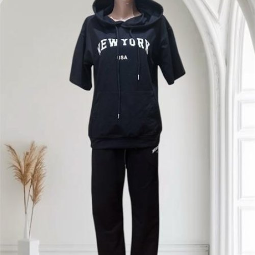 Костюм Katty (M-XL) 105-2 black (лето) Katty 105-2 black