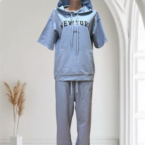 Костюм Katty (M-XL) 105-2 l.blue (лето) Katty 105-2 l.blue