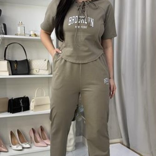 Костюм Katty (M-XL) 106-2 khaki (лето) Katty 106-2 khaki