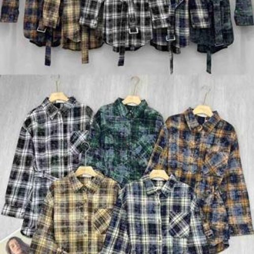 Рубашка Шаолинь (50-52) 6181 mix (деми) Шаолинь 6181 mix