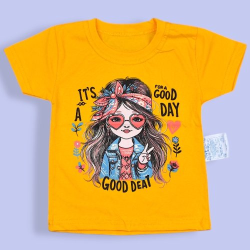 Футболка Kir15 (92-122) 112264 yellow (лето) Kir15 112264 yellow