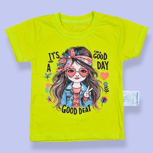 Футболка Kir15 (92-122) 112264 l.green (лето) Kir15 112264 l.green